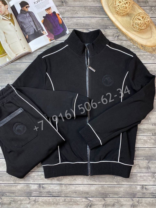 Спортивный костюм Stefano Ricci со вставками кожи крокодила 6814