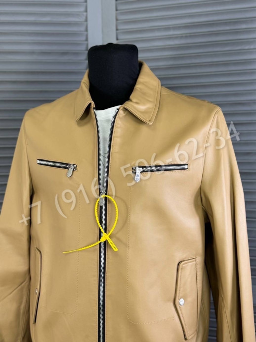 Кожаная куртка Hermes 27251