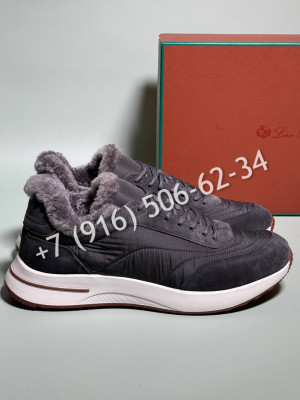 Кроссовки Loro Piana на меху 7798 3