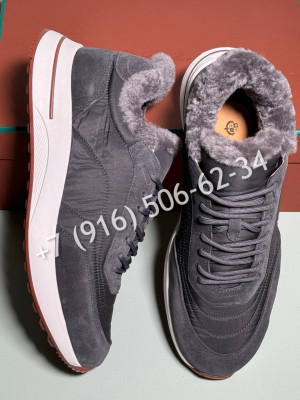 Кроссовки Loro Piana на меху 7798 3