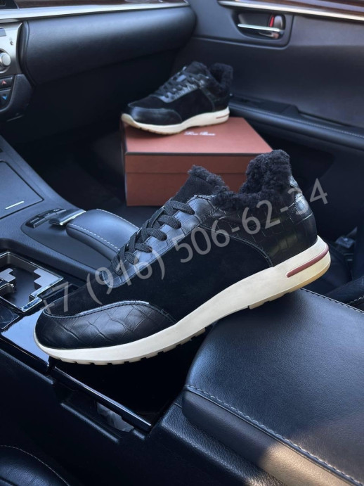 Кроссовки Loro Piana на меху 22174