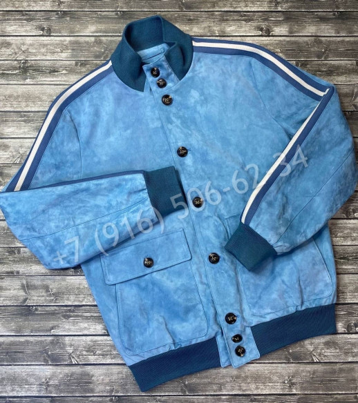 Замшевая куртка KITON 24346