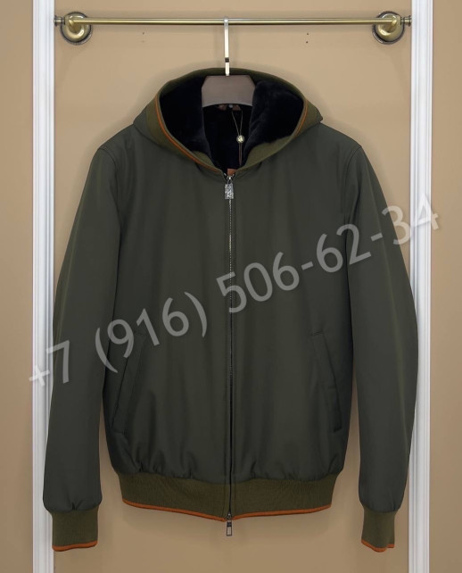 Куртка бомбер Loro Piana на меху 24446