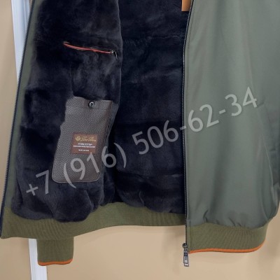 Куртка бомбер Loro Piana на меху 24446