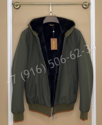 Куртка бомбер Loro Piana на меху 24446