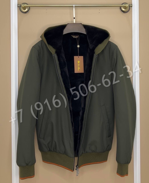 Куртка бомбер Loro Piana на меху 24446