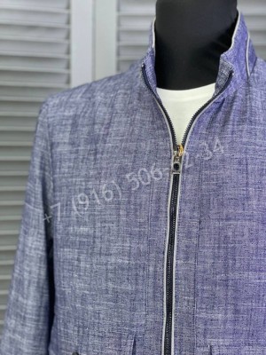 Льняная куртка-ветровка Loro Piana 15042