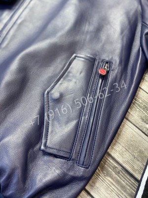 Кожаная куртка Kiton 6097