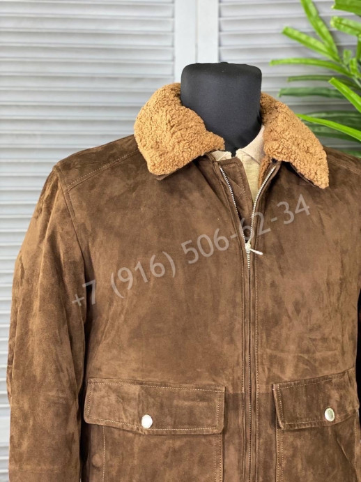 Замшевая куртка Brunello Cucinelli 6199