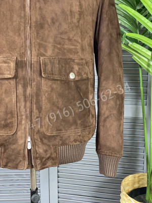 Замшевая куртка Brunello Cucinelli 6199