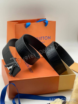 Ремень Louis Vuitton из кожи крокодила 9793