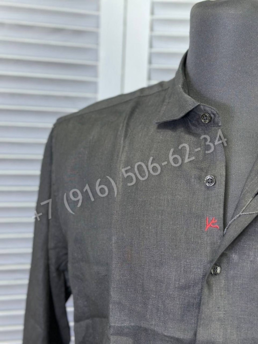 Льняная рубашка ISAIA 17165