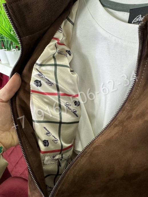 Замшевая куртка Loro Piana 30253