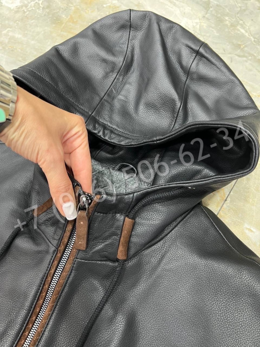 Кожаная куртка Zegna 23502