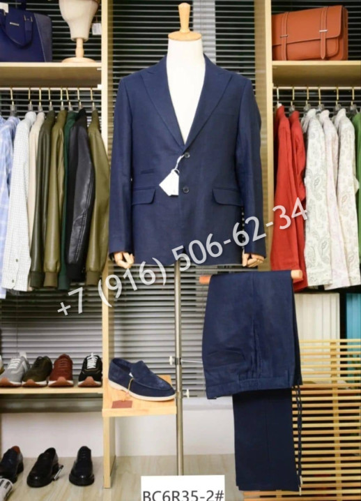 Льняной костюм Brunello Cucinelli 35071 10