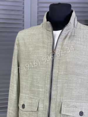 Льняная куртка-ветровка Loro Piana 15043