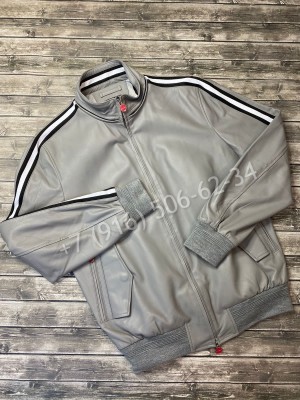 Кожаная куртка Kiton 6098