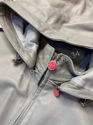 Кожаная куртка Kiton 6098