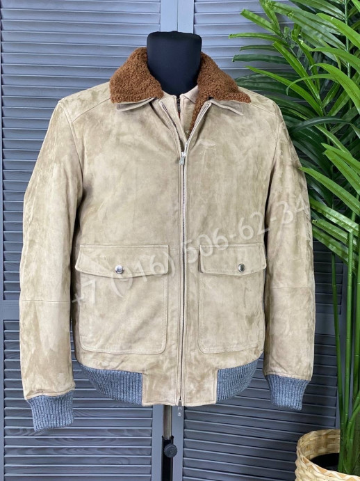 Замшевая куртка Brunello Cucinelli 6200