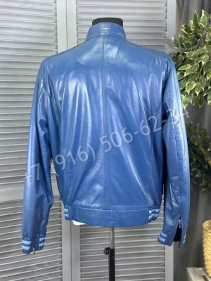 Кожаная куртка ZILLI 16564