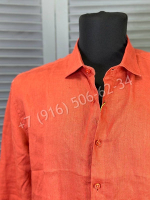 Льняная рубашка Loro Piana 17166