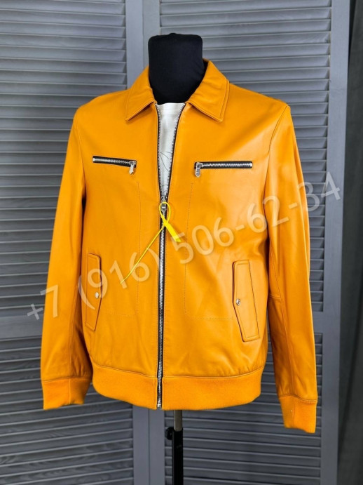 Кожаная куртка Hermes 27253