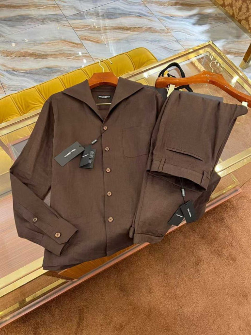 Костюм из льна Dolce & Gabbana 5448