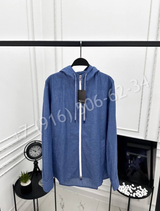 Рубашка KITON 100% лен 28055