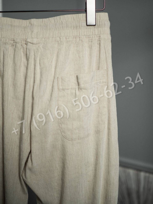 Брюки из льна Loro Piana 29453