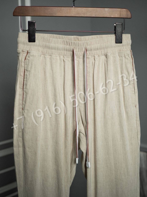 Брюки из льна Loro Piana 29453