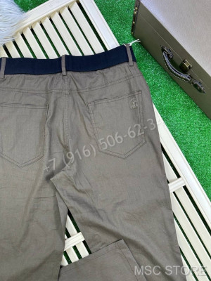 Льняные брюки Brunello Cucinelli 9947