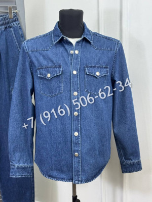 Прогулочный костюм из денима Brunello Cucinelli 34108 1