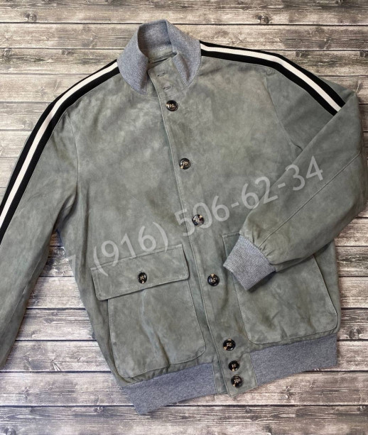 Замшевая куртка KITON 24348