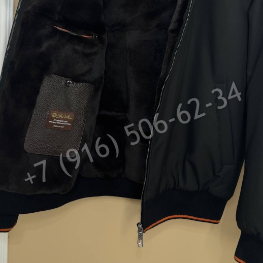 Куртка бомбер Loro Piana на меху 24448