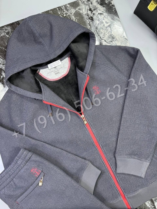 Прогулочный костюм Brunello Cucinelli утепленный 25255