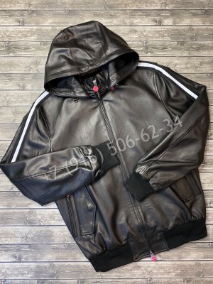 Кожаная куртка Kiton 6099