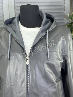 Двухсторонняя кожаная куртка Brunello Cucinelli 16565