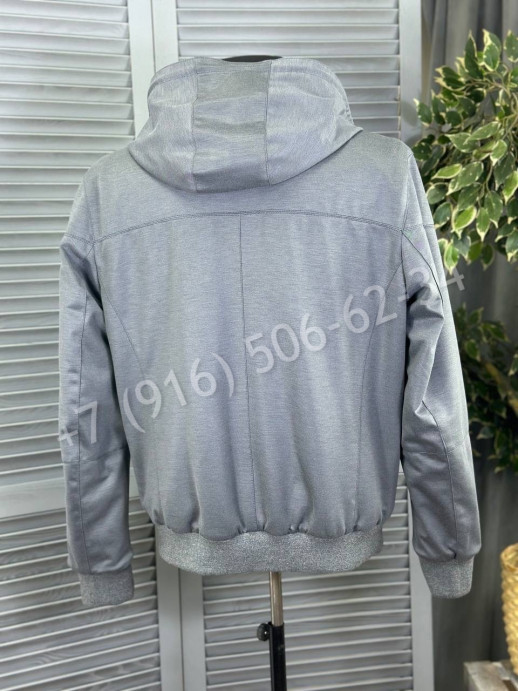 Двухсторонняя кожаная куртка Brunello Cucinelli 16565