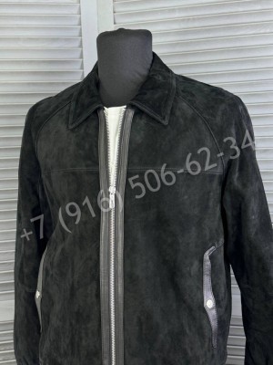 Замшевая куртка Hermes 27254