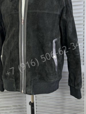 Замшевая куртка Hermes 27254