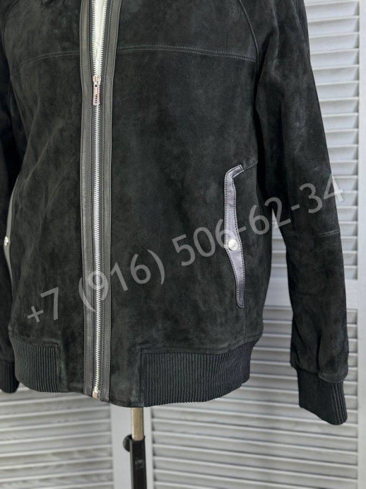 Замшевая куртка Hermes 27254