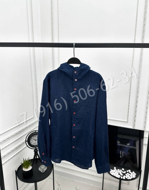 Рубашка KITON 80% лен 28056