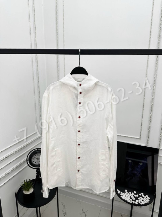 Рубашка KITON 80% лен 28056