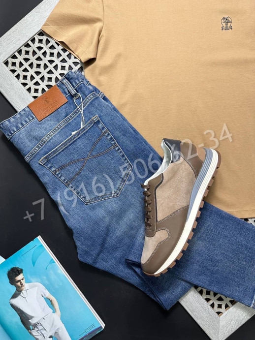 Джинсы Brunello Cucinelli 18671