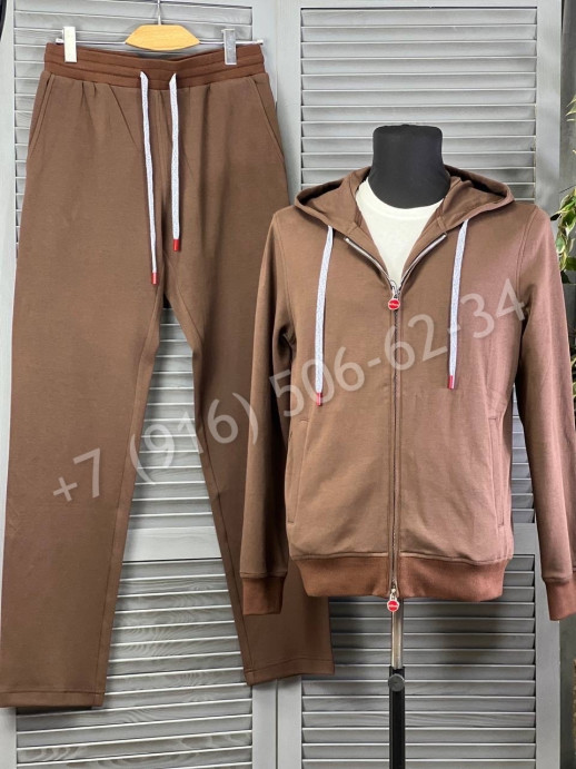 Прогулочный костюм KITON из тонкой шерсти 19580