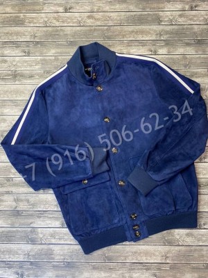 Замшевая куртка KITON 24349