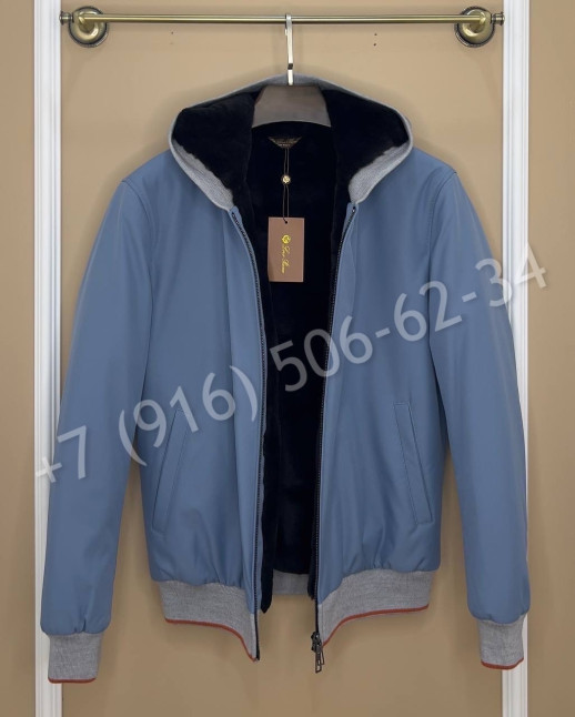 Куртка бомбер Loro Piana на меху 24449