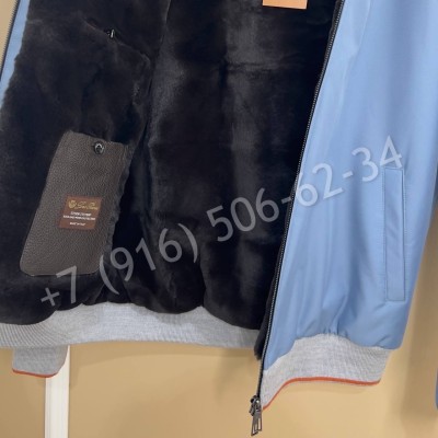 Куртка бомбер Loro Piana на меху 24449