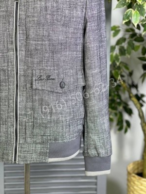 Льняная куртка-ветровка Loro Piana 15045