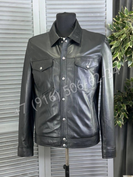 Кожаная куртка Hermes 16466